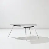 Ron Arad, 'Table no. 1', from the '38 Tables' series, circa 1995, Mirror-polished stainless steel, patinated steel