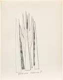 Gio Ponti, 'Mani' letter, circa 1955, Ink on paper