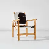 Charlotte Perriand, Early and rare armchair, designed for the Hotel Doron, Méribel