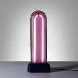 Ettore Sottsass, 'Asteroide' lamp, circa 1968, Coloured acrylic, painted aluminium, chrome-plated aluminium