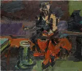 Frank Auerbach, J.Y.M. Seated in the Studio II