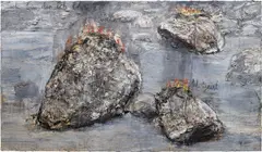 Anselm Kiefer, Ich Bin, Der Ich Bin, 2008, oil, emulsion, acrylic and shellac on canvas