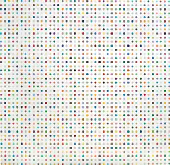 Damien Hirst, Cupric Nitrate, 2007, household gloss on canvas