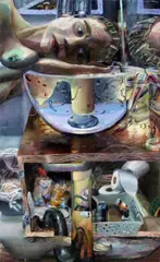 Danica Lundy, Sink, 2020, oil on canvas