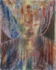 Maja Ruznic, Father 6, 2020, oil on linen