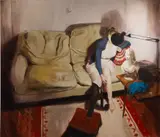 Caroline Walker, 7:30PM Stoke Newington, 2008, oil on canvas