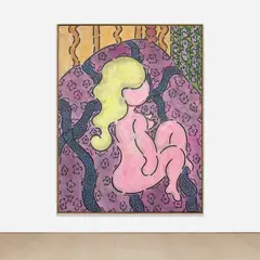 William Copley, Frigid Bridget, 1966, acrylic on linen