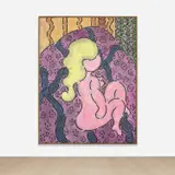 William Copley, Frigid Bridget, 1966, acrylic on linen