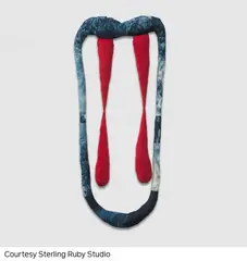 Sterling Ruby, VAMPIRE 25, 2011, fabric and fibre fill