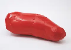 Franz West, Untitled - Sitting sculpture, 2004, varnished aluminum