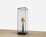 Damien Hirst, Crown in Petrified Honeycomb with Two Daggers, 2016, gold and bronze