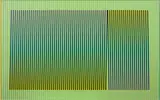Induction Chromatique Sebon by Carlos Cruz-Diez, 2017, chromography on aluminium, in artist's frame, offered Mar 2024