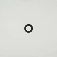 Olivier Mosset, Sans Titre, 1973, acrylic on canvas