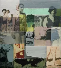 Li Songsong, Big Girls, 2013, oil on aluminium sheets