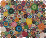 Minjung Kim, Pieno di vuoto, 2008, mixed media on mulberry Hanji paper