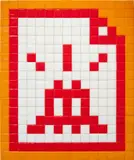 Invader, ALIAS LA_138, 2008-2011, ceramic tiles on panel