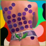 Alex Da Corte, Back with Grapes