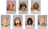 Paul McCarthy, Masks (Small) from the Propo series
