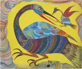 Chico da Silva, Untitled, 1972, oil on canvas
