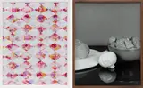 Elad Lassry, Two works: (i) Wall ; (ii) Meat, Onion, 2008, (i) c-print, in artist's frame (ii) gelatin silver print, in artist's frame