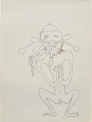 Paul McCarthy, Untitled, 1991, felt-tip pen on paper