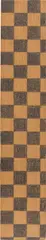 Sherrie Levine, Checkerboard, 2000, graphite on oak