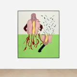 Alex Da Corte, Untitled (Hot Dog/The Martyrdom of Saint Erasmus on New Year's Eve)