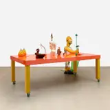 Alex Da Corte, GOBS/A Boxes (White Closet)
