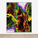 Gilbert&George, WRONG, 1988, hand-dyed silver print, in artist's frame, in 9 parts