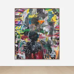 Misheck Masamvu, Going, Going... Gone, 2021, oil on canvas