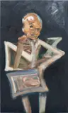 Toshiyuki Konishi, Untitled, 2014, oil on canvas laid on panel