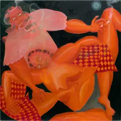 Oriele Steiner, Keep You There, 2021, oil on canvas
