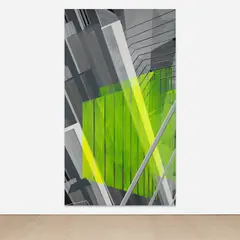 Qin Jun, When the light comes before, 2017-18, acrylic on linen