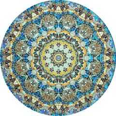 Damien Hirst, Creed, 2006, butterflies and household gloss on canvas
