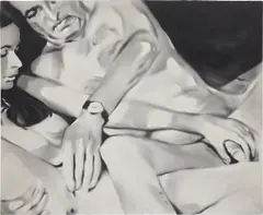 Untitled (from the Dear Painter, Paint For Me series) by Martin Kippenberger, 1981, acrylic on canvas, offered Jun 2024