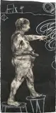 William Kentridge, Ubu drawing (Drawing Man), 1997, charcoal, pastel, dry pigment and gouache on paper