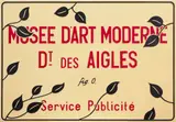 Marcel Broodthaers, Musée d'art moderne Dt. des aigles - Section publicité