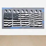 John Wesley, Nine female inmates of the Cincinnati workhouse participating in a patriotic tableau