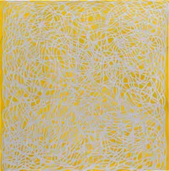 Irregular Loops by Sol LeWitt, 2001, gouache on paper, sold Jun 2024