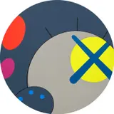 Kaws, Untitled, 2013, acrylic on canvas