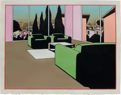 Untitled by Ken Price, 1992, watercolour, ink and coloured pencil on paper, sold Jun 2024