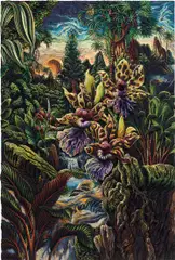 Henry Hudson, 20:16:50 - 20:16:51PM, 2021, plasticine on aluminium panel