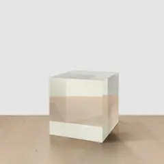 Untitled (Void Cube) by Anish Kapoor, 2005, acrylic, offered Jun 2024