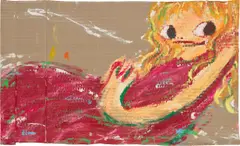Ayako Rokkaku, Untitled, 2006, acrylic on cardboard