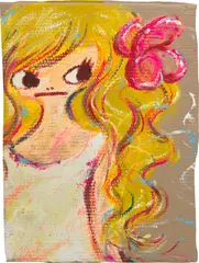 Ayako Rokkaku, Untitled, 2006, acrylic on cardboard