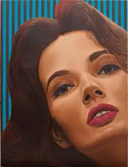 Richard Phillips, Kathy McKee, 2005, oil on linen
