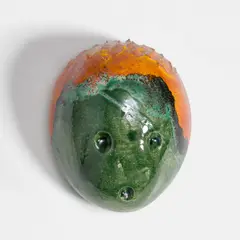 Thomas Schütte, Reborn as a Stone, 2015, glazed ceramic