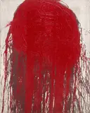 Hermann Nitsch, Untitled, 2008, acrylic on linen