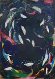 Michaela Yearwood-Dan, Feather (A Salute to You Mr Magpie), 2020, oil on canvas
