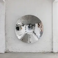 Untitled by Anish Kapoor, 2013, stainless steel and resin, sold Oct 2024